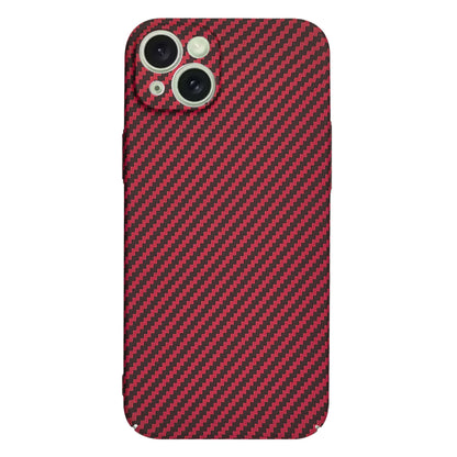 Maska za Apple iPhone 15 Plus, Techsuit, Carbonite FiberShell, Crvena