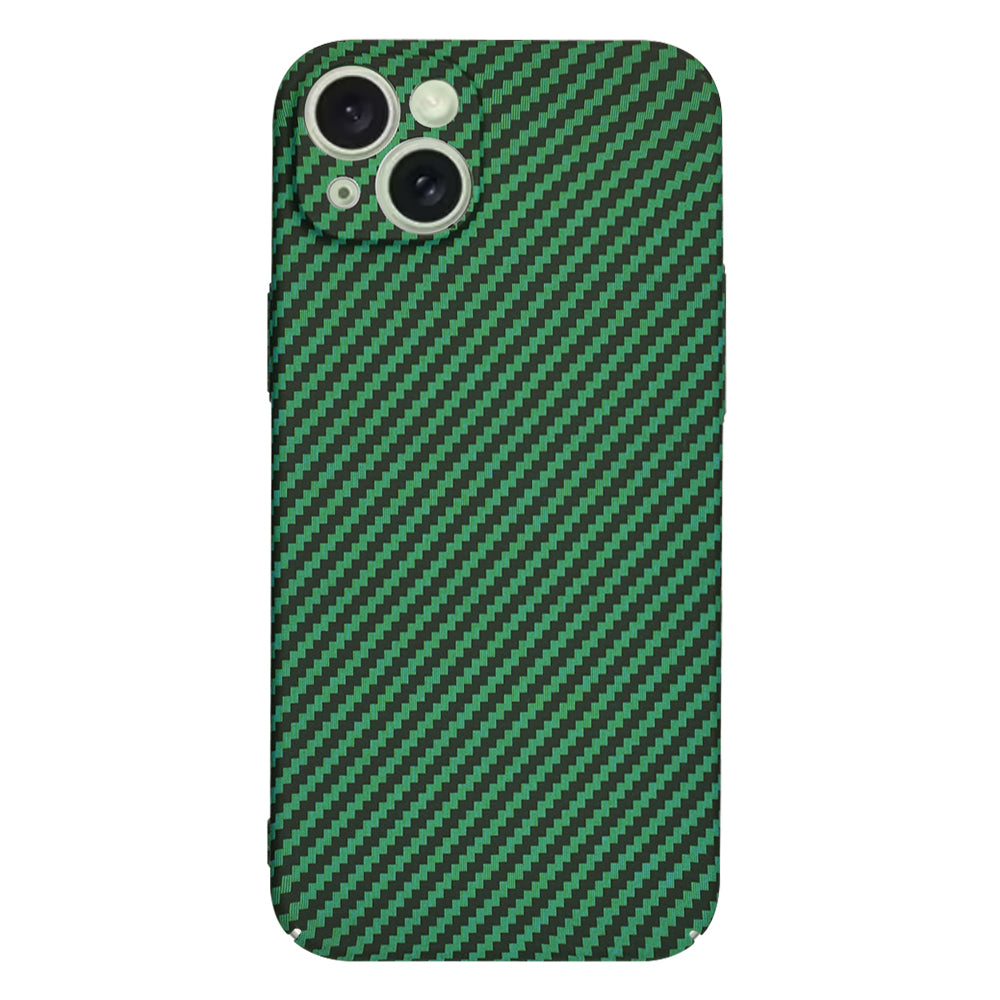 Maska za Apple iPhone 15 Plus, Techsuit, Carbonite FiberShell, Zelena