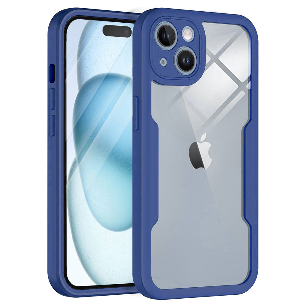 Maska za Apple iPhone 15 Plus, Techsuit, ColorVerse 360, Plava