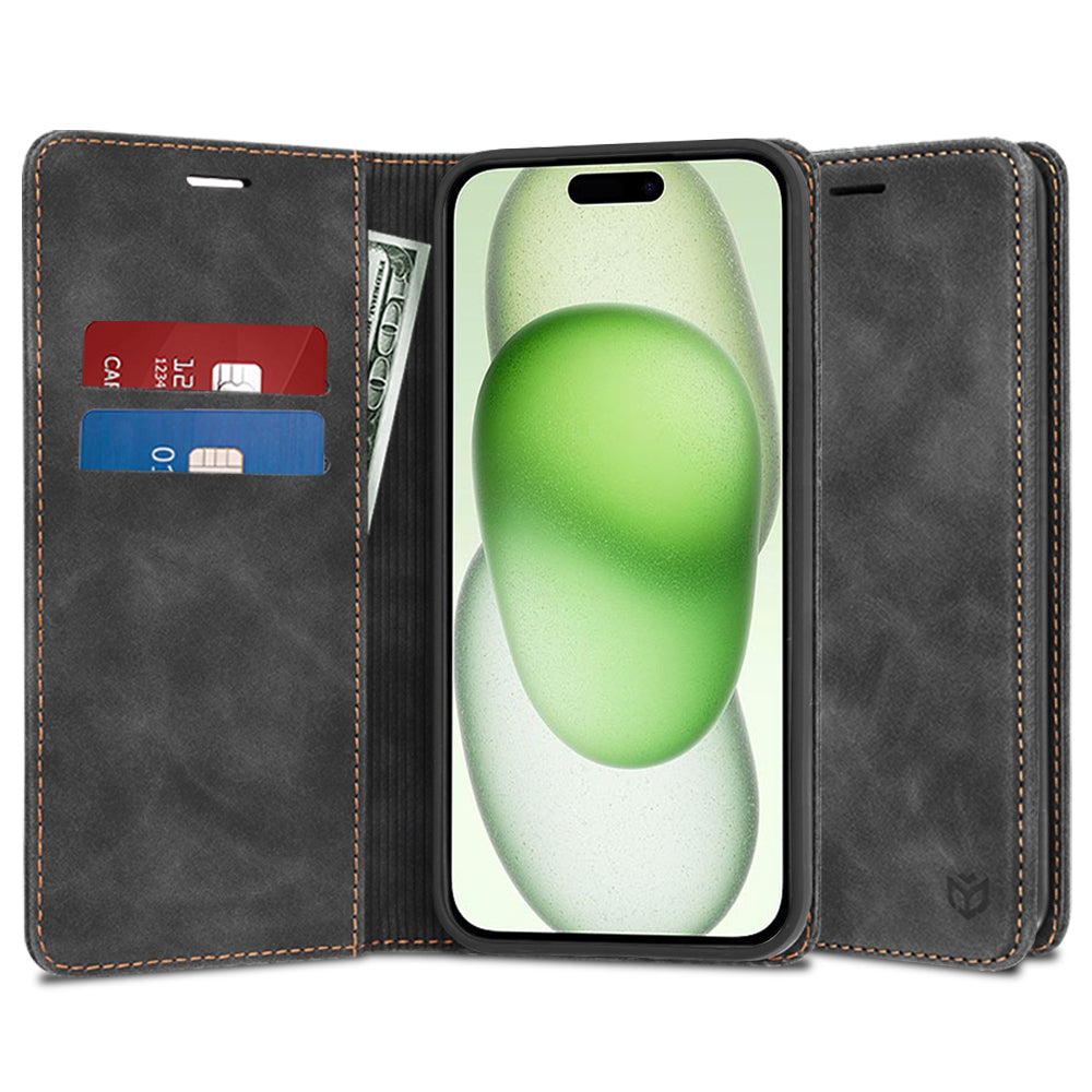 Futrola za Apple iPhone 15 Plus, Techsuit, Confy, Crna