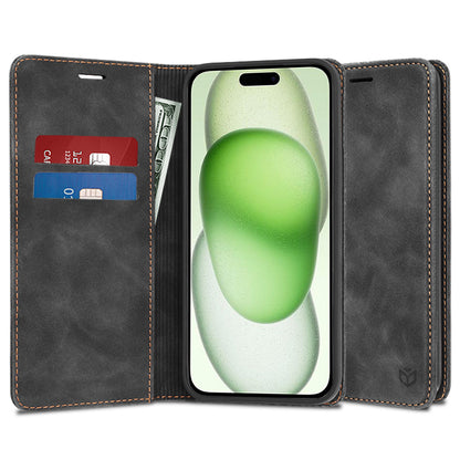 Futrola za Apple iPhone 15 Plus, Techsuit, Confy, Crna