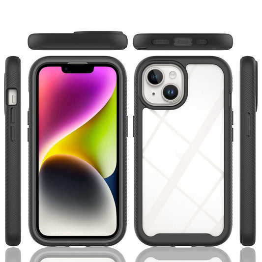 Maska za Apple iPhone 15 Plus, Techsuit, Defense360 Pro, Crna