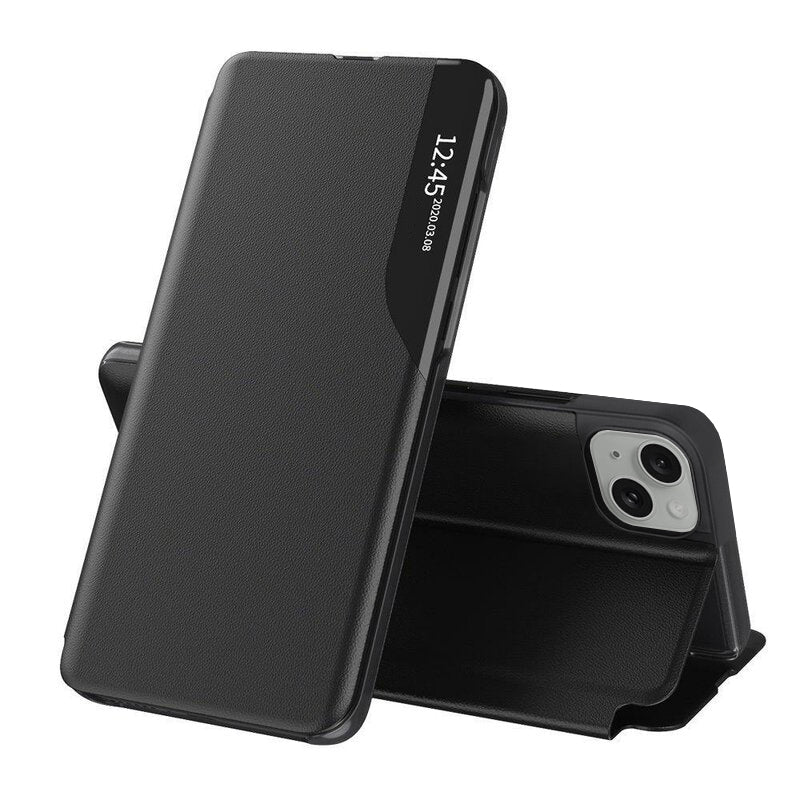 Maska za Apple iPhone 15 Plus, Techsuit, eFold, Crna