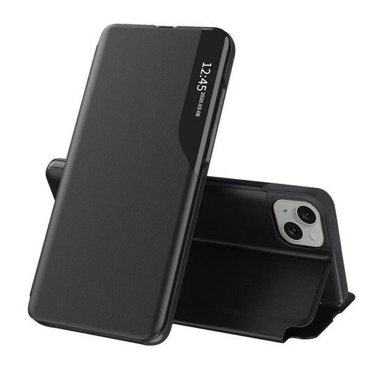 Maska za Apple iPhone 15 Plus, Techsuit, eFold, Crna