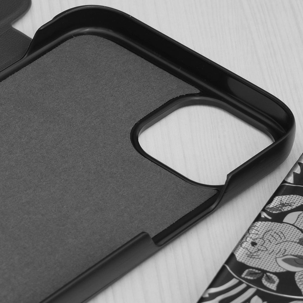 Maska za Apple iPhone 15 Plus, Techsuit, eFold, Crna