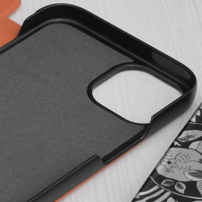 Maska za Apple iPhone 15 Plus, Techsuit, eFold, Narančasta