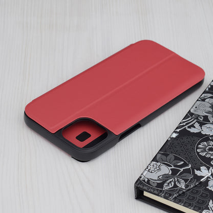 Maska za Apple iPhone 15 Plus, Techsuit, eFold, Crvena