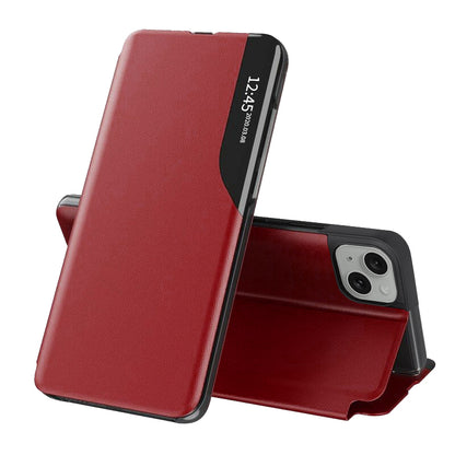 Maska za Apple iPhone 15 Plus, Techsuit, eFold, Crvena