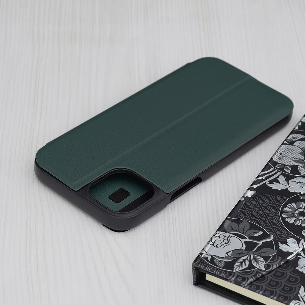 Maska za Apple iPhone 15 Plus, Techsuit, eFold, Zelena