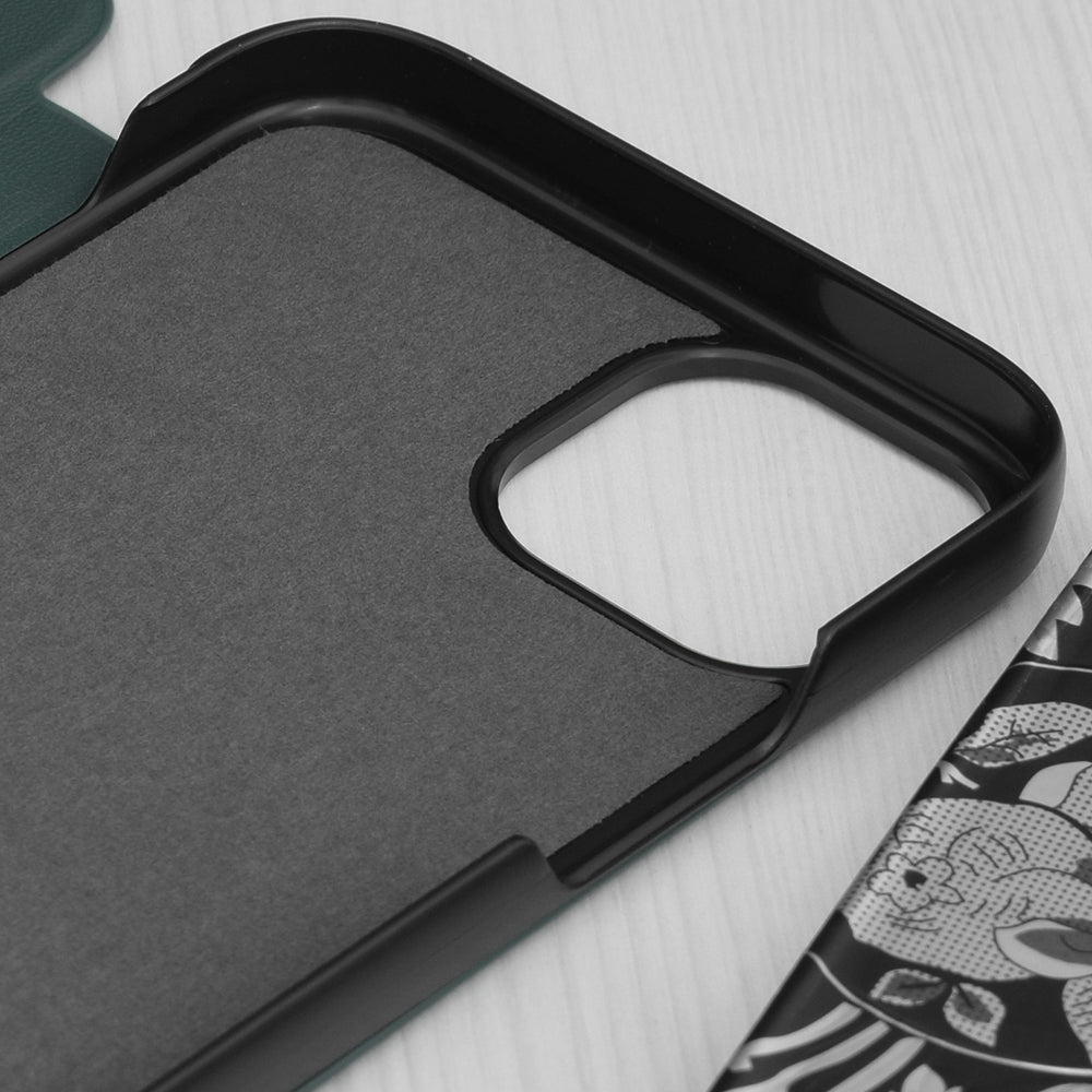 Maska za Apple iPhone 15 Plus, Techsuit, eFold, Zelena
