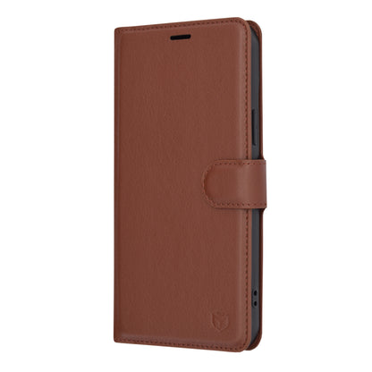 Futrola za Apple iPhone 15 Plus, Techsuit, Leather Folio, Smeđa