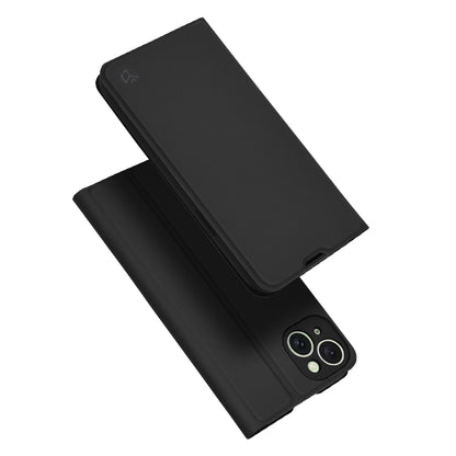 Maska za Apple iPhone 15 Plus, Techsuit, Magskin Book, Crna