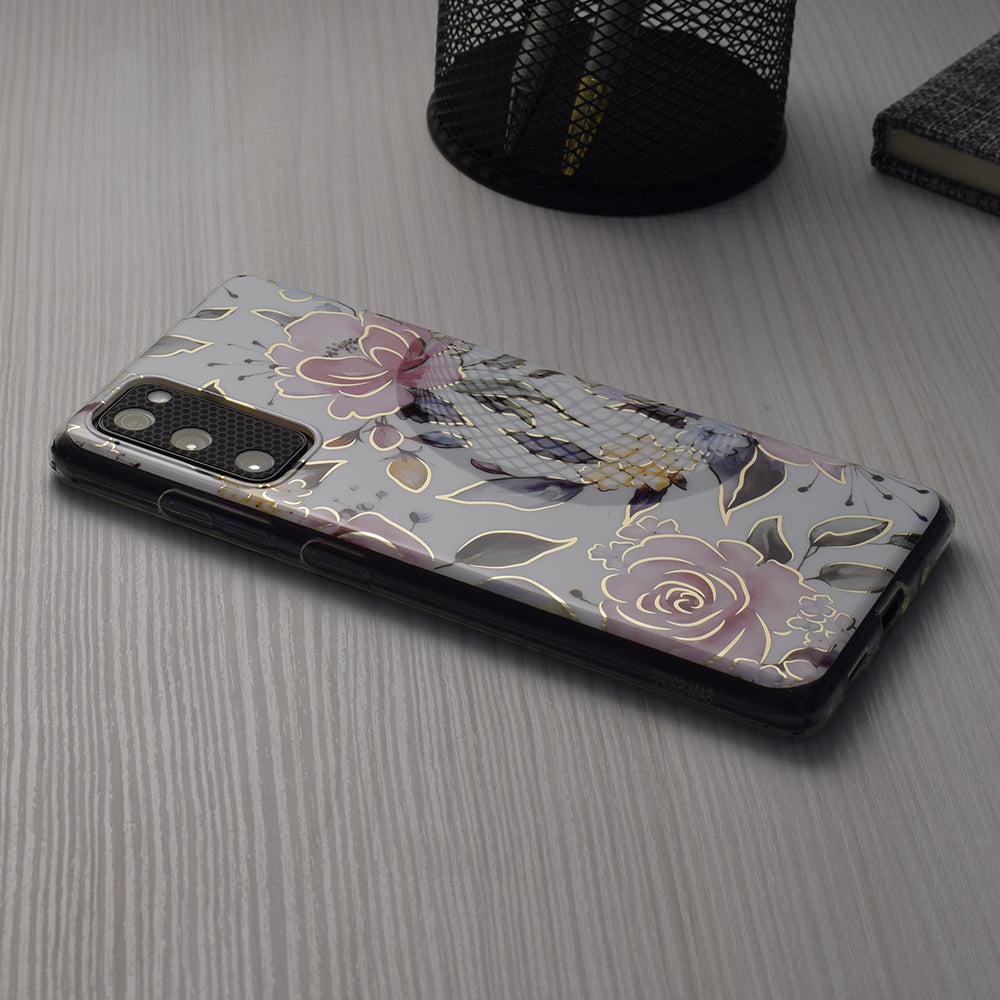 Maska za Apple iPhone 15 Plus, Techsuit, Mramor, Bijela