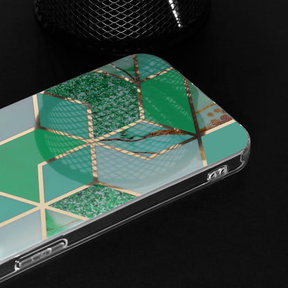 Maska za Apple iPhone 15 Plus, Techsuit, Marble, Zelena