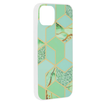 Maska za Apple iPhone 15 Plus, Techsuit, Marble, Zelena