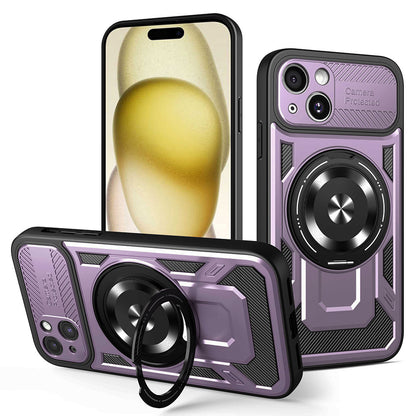 Maska za Apple iPhone 15 Plus, Techsuit, RuggedCam, Ljubičasta