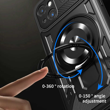 Maska za Apple iPhone 15 Plus, Techsuit, RuggedCam, Ljubičasta