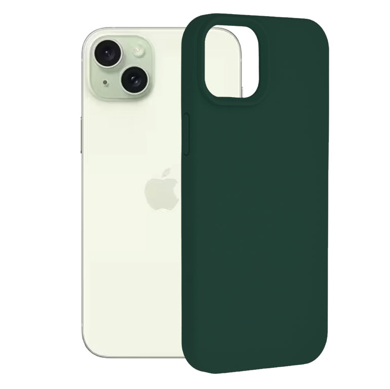 Futrola za Apple iPhone 15 Plus, Techsuit, Soft Edge, Tamno Zelena