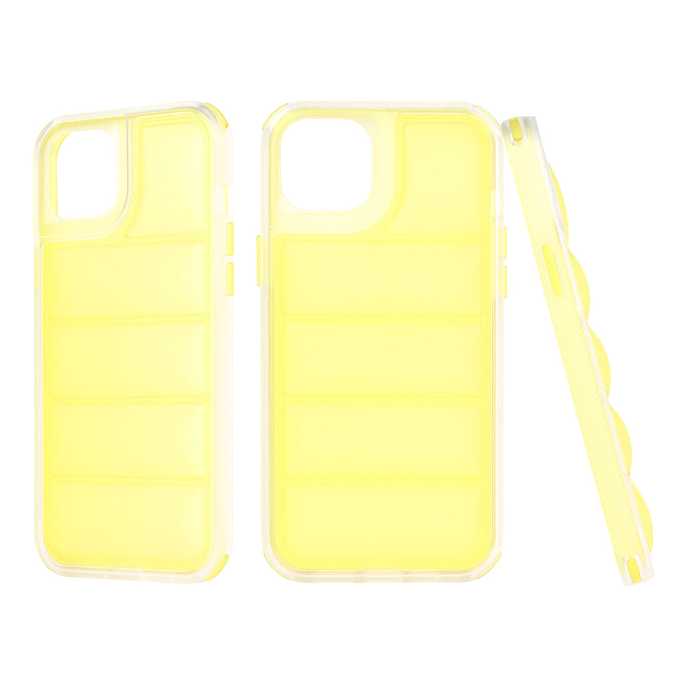 Maska za Apple iPhone 15 Plus, Techsuit, Wave Shield, Žuta
