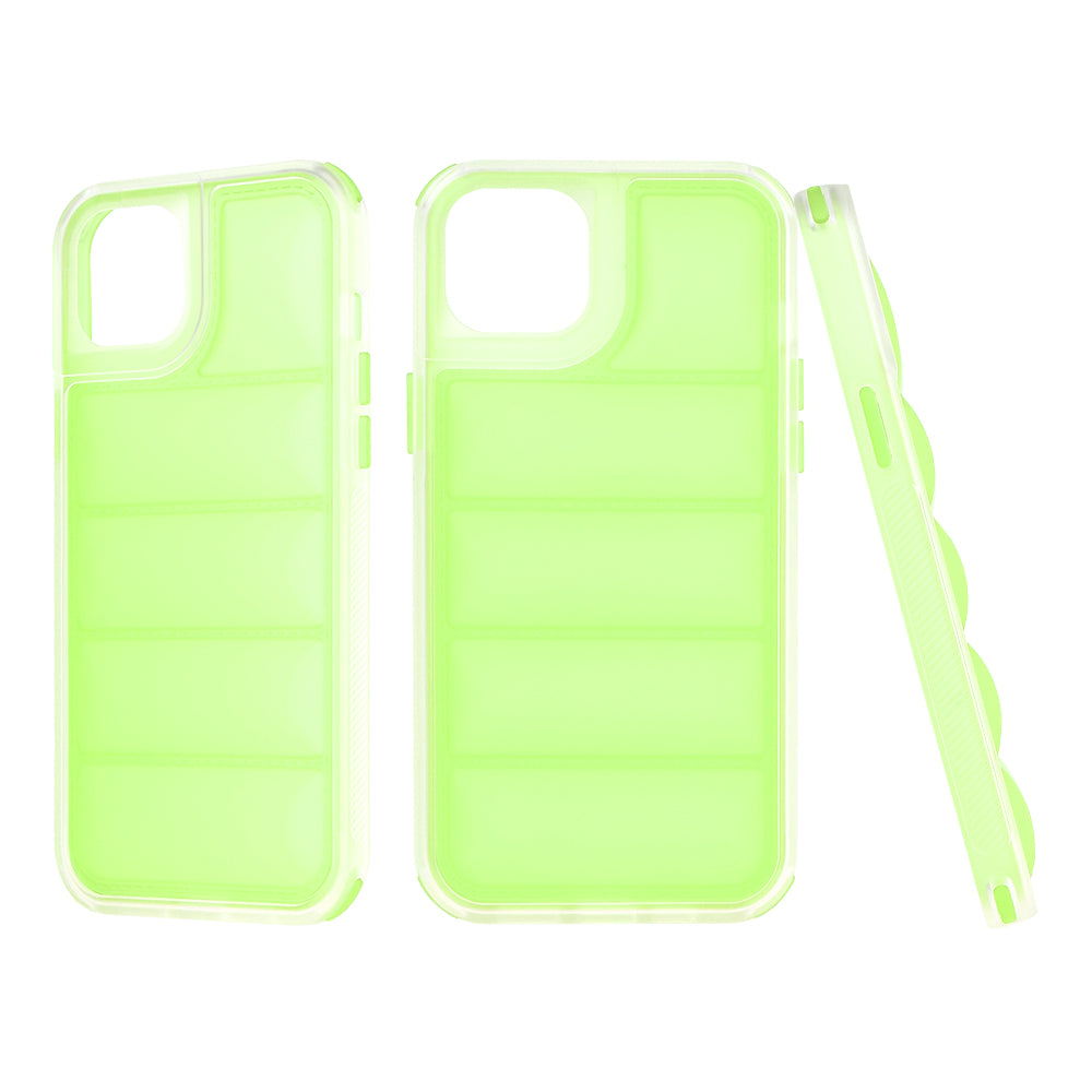 Maska za Apple iPhone 15 Plus, Techsuit, Wave Shield, Zelena