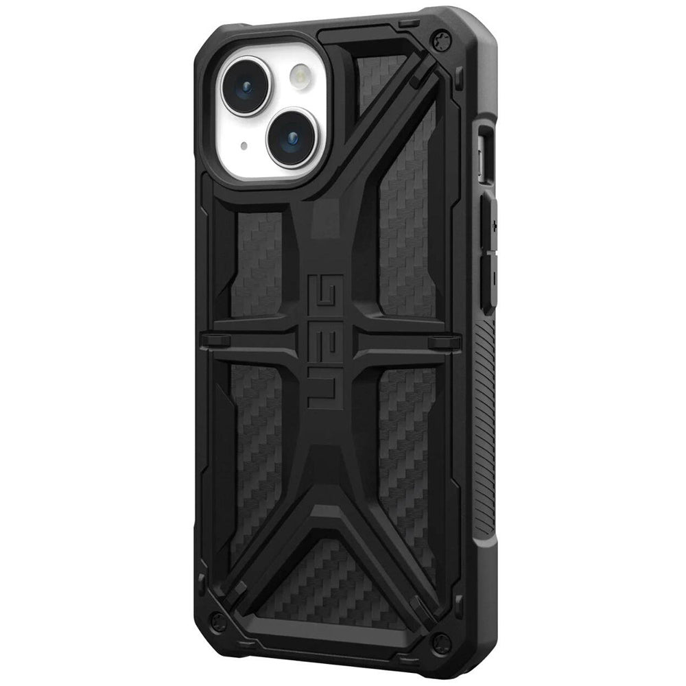 Maska za Apple iPhone 15 Plus, Urban Armor Gear, Monarch Carbon, Crna