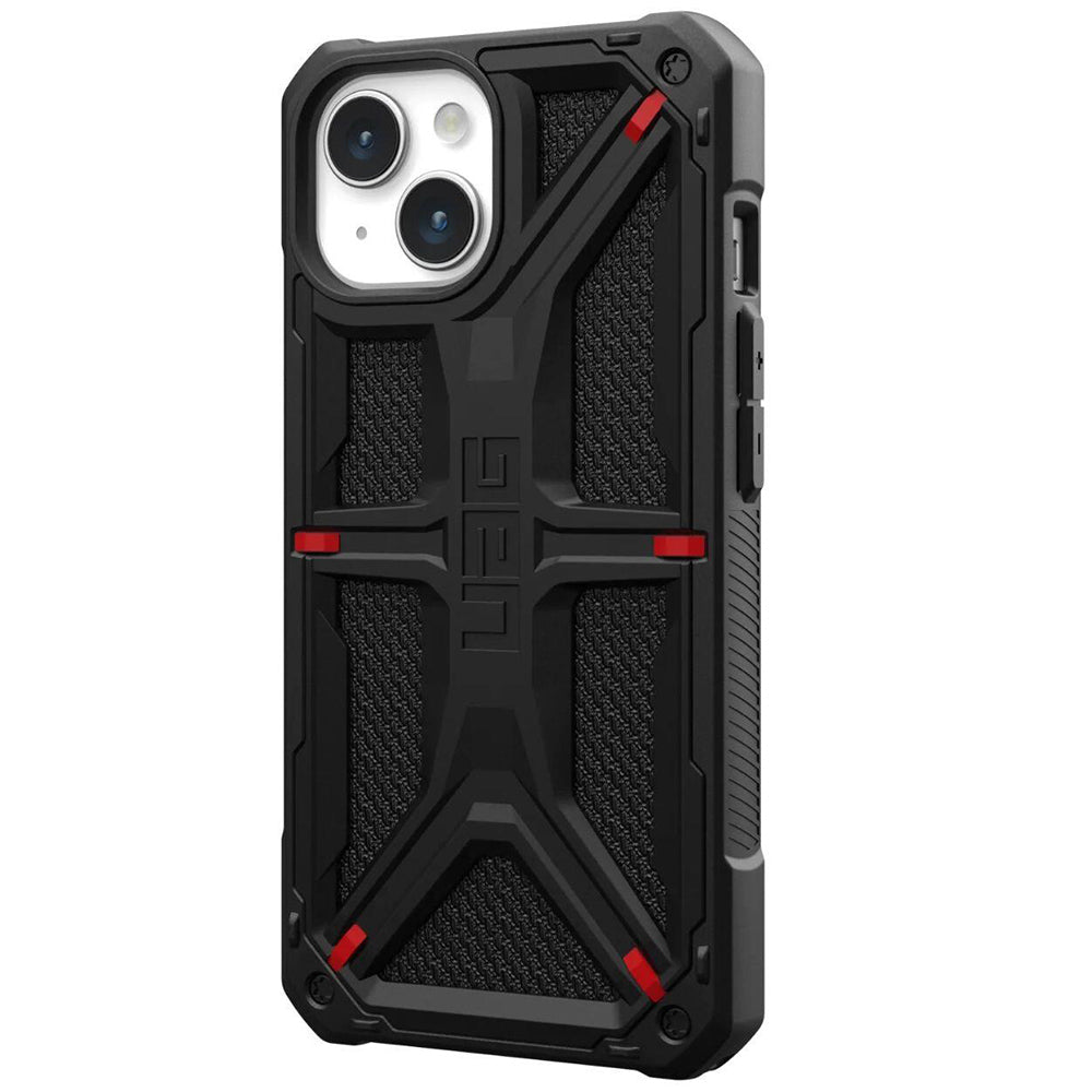 Maska za Apple iPhone 15 Plus, Urban Armor Gear, Monarch Kevlar, Crna