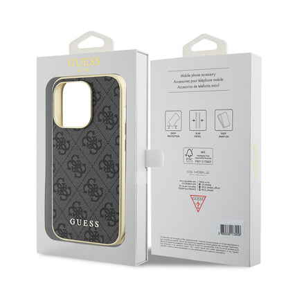 Futrola za Apple iPhone 15 Pro, Guess, 4G Charm, Siva