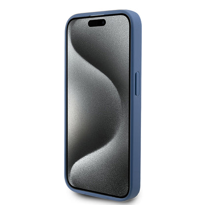Futrola za Apple iPhone 15 Pro, Guess, 4G Stripe, Plava