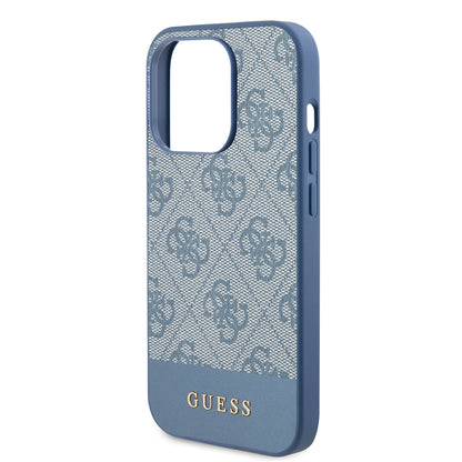 Futrola za Apple iPhone 15 Pro, Guess, 4G Stripe, Plava
