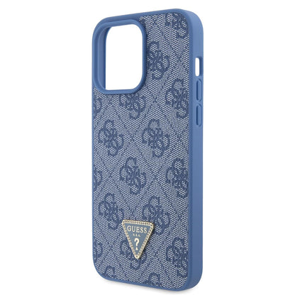 Futrola za Apple iPhone 15 Pro, Guess, Crossbody 4G Metal Logo, Plava