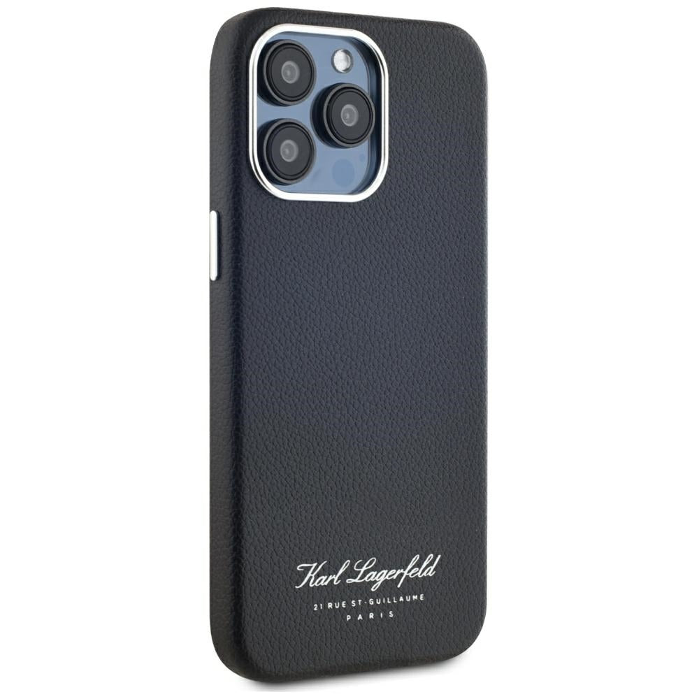 Futrola za Apple iPhone 15 Pro, Karl Lagerfeld, Grained Hotel RSG, Crna