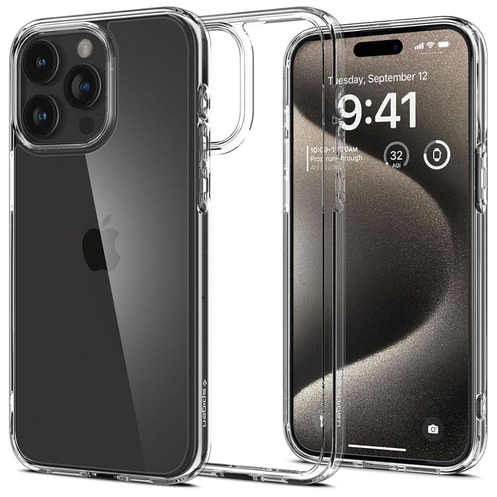Futrola za Apple iPhone 15 Pro Max, Spigen, Ultra Hybrid, Prozirna