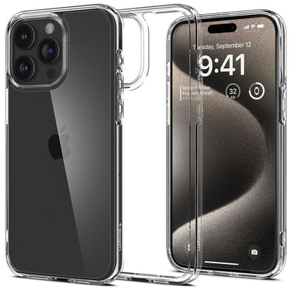 Futrola za Apple iPhone 15 Pro Max, Spigen, Ultra Hybrid, Prozirna