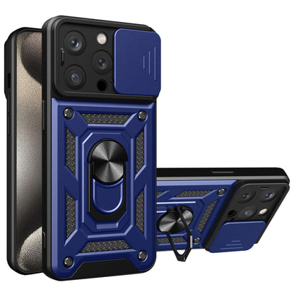 Maska za Apple iPhone 15 Pro Max, Techsuit, CamShield, Plava