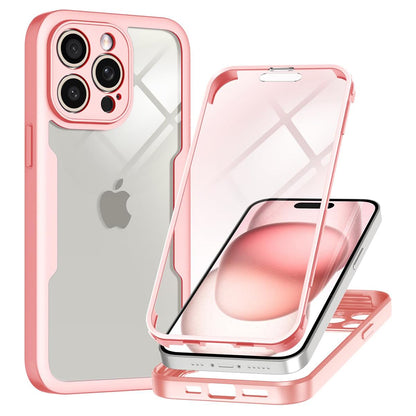 Maska za Apple iPhone 15 Pro Max, Techsuit, ColorVerse 360, Roza