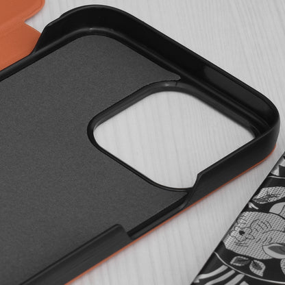 Maska za Apple iPhone 15 Pro Max, Techsuit, eFold, Narančasta