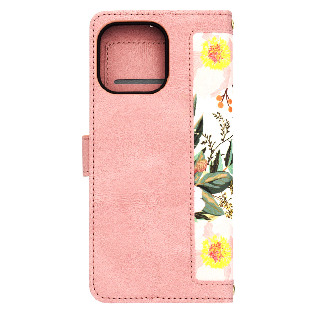 Maska za Apple iPhone 15 Pro Max, Techsuit, FlipCraft, Roza