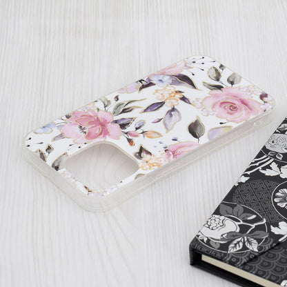 Maska za Apple iPhone 15 Pro Max, Techsuit, Mramor, Bijela
