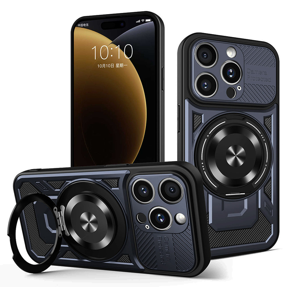 Maska za Apple iPhone 15 Pro Max, Techsuit, RuggedCam, Plava