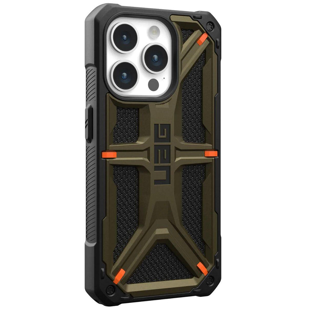 Maska za Apple iPhone 15 Pro Max, Urban Armor Gear, Monarch Kevlar, Zelena