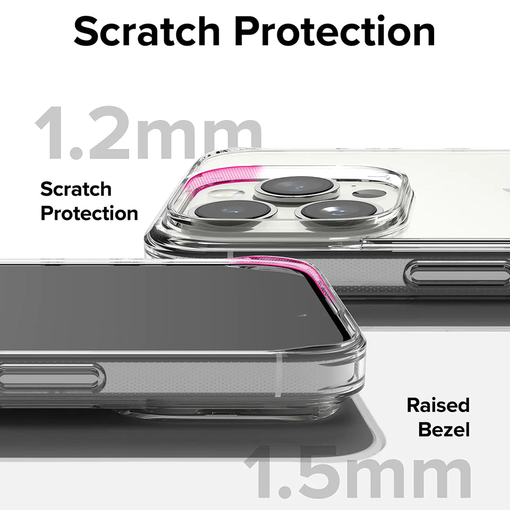Maska za Apple iPhone 15 Pro, Ringke, Fusion, Prozirna