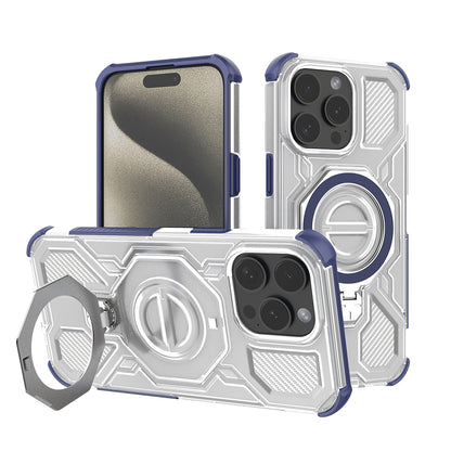 Maska za Apple iPhone 15 Pro, Techsuit, Carbon Shield Pro, Plava