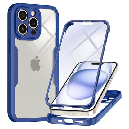 Maska za Apple iPhone 15 Pro, Techsuit, ColorVerse 360, Plava