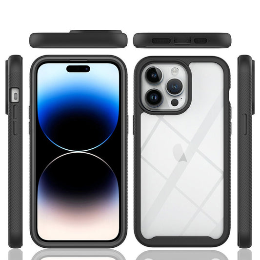 Maska za Apple iPhone 15 Pro, Techsuit, Defense360 Pro, Crna