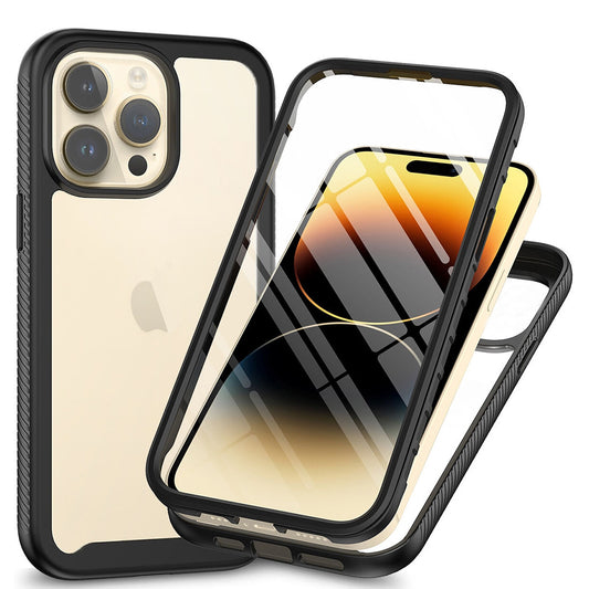 Maska za Apple iPhone 15 Pro, Techsuit, Defense360 Pro, Crna