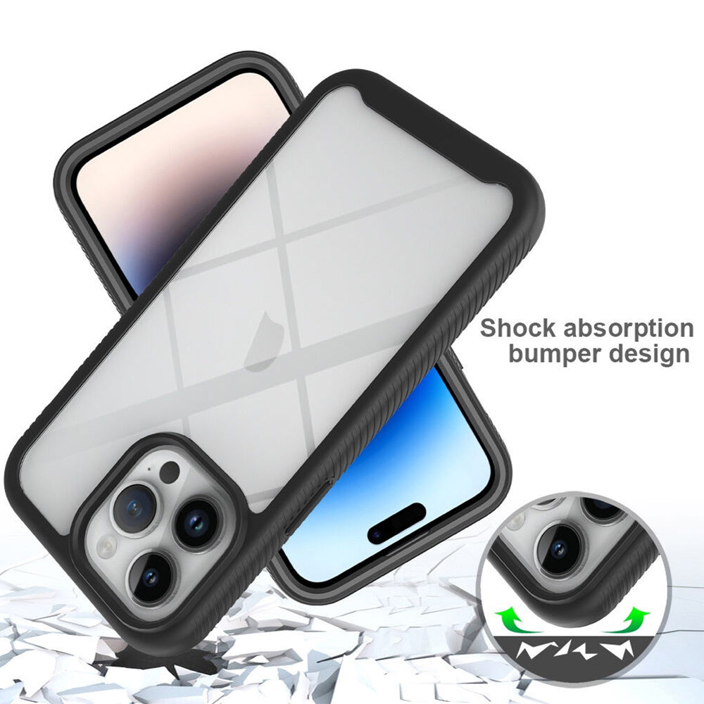 Maska za Apple iPhone 15 Pro, Techsuit, Defense360 Pro, Crna