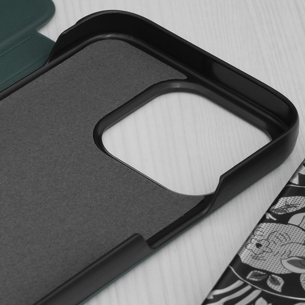 Maska za Apple iPhone 15 Pro, Techsuit, eFold, Zelena