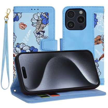 Maska za Apple iPhone 15 Pro, Techsuit, FlipCraft, Plava