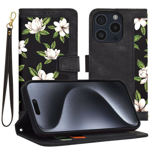 Maska za Apple iPhone 15 Pro, Techsuit, FlipCraft, Crna