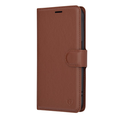 Futrola za Apple iPhone 15 Pro, Techsuit, Kožna Folio, Smeđa